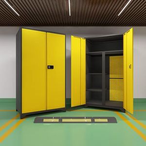 Armoire de rangement pour matériel de pêche avec serrure à code antivol, armoire de rangement pour articles divers de camping, épaisse, résistante à l'humidité et à la rouille - Product Image 1