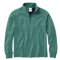 Chemises à col zippé 1/4 pour hommes, en polaire polyester, pour l'automne, motif uni