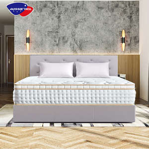 Hybrid sleep well king queen twin double size waterproof mattresses cover protector pocket spring gel memory foam mattress