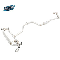 Tuyaux d'échappement Catback en acier inoxydable pour Audi Q3 Q5 Q7 SQ5 RSQ8, kit de performance avec double sortie d'échappement