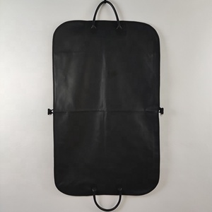 Foldable and Portable Garment Bags Plastic Suit <strong>Garmant</strong> Bag Cover Garment Suit Carrier Bags with logo - Product Image 2