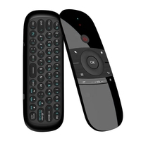 Vente en Gros OEM ODM W1 Souris à Air Clavier 2.4G Télécommande d'Apprentissage pour TV PC