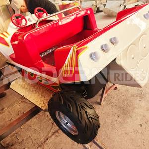 Manège de course de voitures rebondissantes pour enfants, pour parcs d'attractions et fêtes foraines en extérieur - Product Image 5