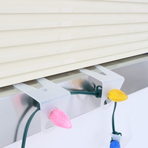 Al Aire Libre C7 C9 <span class=keywords><strong>Luces</strong></span> <span class=keywords><strong>de</strong></span> vacaciones Luz <span class=keywords><strong>de</strong></span> <span class=keywords><strong>Navidad</strong></span> original Gutter Tuff Shingle Tabs - Product Image 3