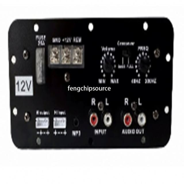 12V High Power Amplifier Board 12-inch Car Full-frequency Pure Subwoofer Core 8-inch 10-inch Audio Universal Motherboard