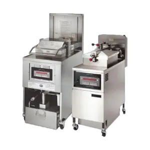 KFC Broaster Chicken Fryer Commercial Electric Programing Pressure Fryer with Oil Filter