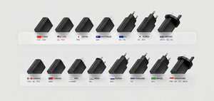 Caricatore da Parete USB 5V 1A 2A 3A, Adattatore di Alimentazione a Porta Singola CA con Spine CE FCC UL RoHS per USA EU UK CN KR India AU BR JP TW RU ARG - Product Image 5