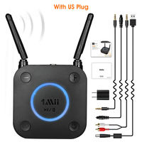 1mii Aux & Optische & Coaxiale Bluetooth Adapter Lange Afstand Draadloze Bluetooth 5.1 Audio-Ontvanger Voor Luidsprekerversterker Tv