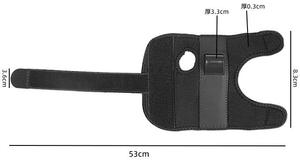 Protectores de muñeca de nailon transpirable multideportivos, cierre de bucle de gancho, Monopatín/Snowboard, absorción de golpes, soporte médico antiimpacto - Product Image 2