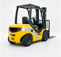 Chariot élévateur contrepoids au lithium SFE30 de 3 tonnes, hauteur de levage maximale de 4045 mm, centre de charge de 500 mm pour la manutention de palettes en entrepôt
