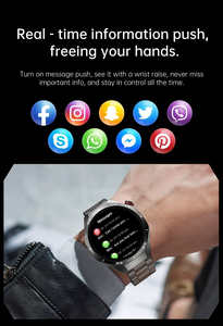 Nuovo Smartwatch <span class=keywords><strong>5</strong></span> <span class=keywords><strong>Pro</strong></span> 2026 per Uomo, Schermo HD 1,53 Pollici 360*360, GPS, Tracciamento del Movimento, Modalità Multi-Sport, Chiamate BT, Impermeabile - Product Image 4