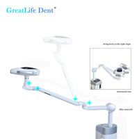 Greatlife Dent 60W Machine professionnelle de blanchiment des dents, lampe LED de blanchiment avec compatibilité AC100-240V, lumière bleue 460-490nm