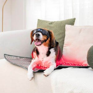 480 LEDs Tapis chauffant infrarouge à 3 puces 60x60cm DC24V Couverture de thérapie pour animaux de compagnie à lumière rouge et proche infrarouge pour chien chat - Product Image 6