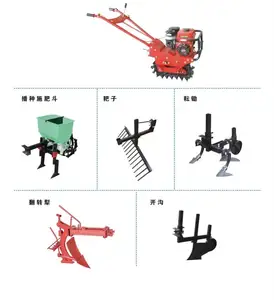 Macchine agricole di alta qualità Mini giardino potenza Weeder e coltivatori rotativo Mini motozappa