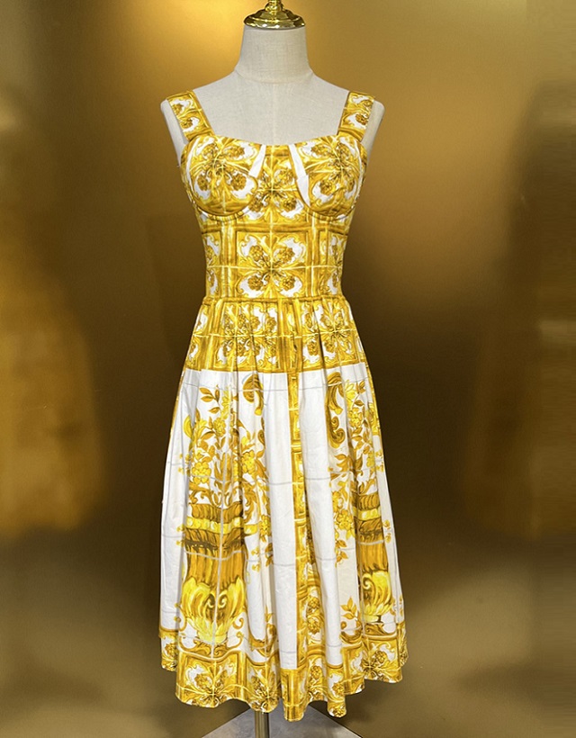 blue dress yellow belt NicoBlu Harlow Leather Belt in Gold and Blue Gem Accents L