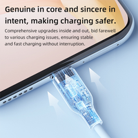 Cable de Carga Rápida Tipo-C a Tipo-C de Silicona Líquida de 66 W y 1 m, Compatible con IOS, Sensación Sedosa, Funcionamiento Seguro, Sincronización de Datos