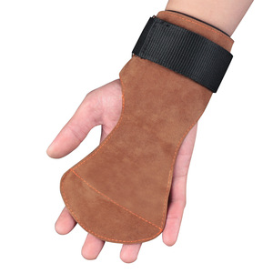 Custom Logo Microfiber Wrist <b>Straps</b> Gymnastic Weight Lifting Hand Grips with Padded Palm Protector for Outdoor Use - Product Image 1