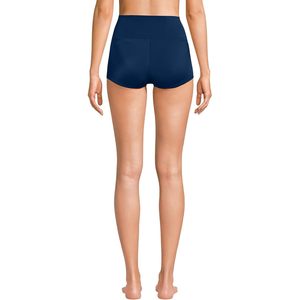 Short de bain taille haute pour femme en Spandex et Polyester UPF50+ à séchage rapide, idéal pour la compétition - Product Image 2