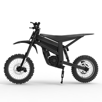 Vélo électrique tout-terrain pour adultes 60v RTR avec cadre en alliage d'aluminium étanche 5000W