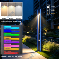 Lámpara de Jardín de la Serie Elite, Personalizable, Fabricada en Aluminio, Lámpara de Poste LED, Precio Directo de Fábrica