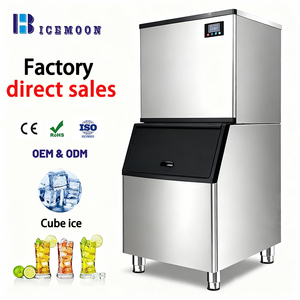 Máquina de Hielo Comercial con Capacidad de 350 kg/24 h, Máquina de Hielo en Cubos con Precio de Fábrica, 350 kg - Product Image 1