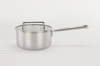 Ensemble de casseroles Axahome en acier inoxydable à trois couches, épaissi, compatible lave-vaisselle et four, pour cuisinière à gaz et induction, sans PFOA/PTFE/PFAS