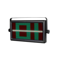 Lumière à Effet Stroboscopique à Matrice LED 48+8 Segments RVBW Pleine Couleur avec Contrôle DMX512 RDM pour DJ, Discothèque, Mariage, Fête