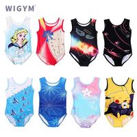 Leotardos de Gimnasia para Niñas Adultas, Diseño Personalizado, Venta al Por Mayor, con Logotipo Personalizado, Tejido Transpirable y de Secado Rápido de Nailon/Cachemira