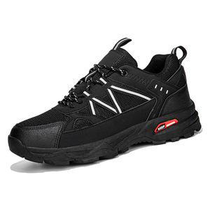 Chaussures de randonnée pour hommes, dessus en mesh, semelle extérieure en caoutchouc, semelle intermédiaire respirante en EVA, bout rond, toutes saisons, randonnée en plein air, trekking, décontractées - Product Image 3