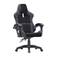 Chaises de jeu ergonomiques modernes inclinables, économiques, pivotantes à 360°, réglables en hauteur, en tissu