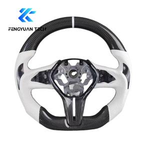 Volante Riscaldato in Fibra di Carbonio con LED per Infiniti Q50 Q60 Q70 FX35 M35 <span class=keywords><strong>Nissan</strong></span> <span class=keywords><strong>370Z</strong></span> 2014 2015 2016 2017 2018 2019 2020 2021 - Product Image 6