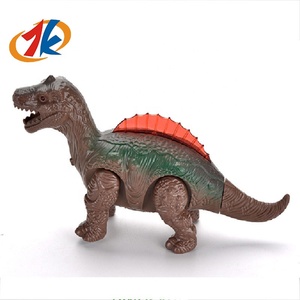 Jumbo Khủng long đồ chơi cho trẻ em trẻ mới biết đi thực tế khủng long con số đồ chơi chơi Set DIY điện ánh sáng âm thanh bò khủng long lắp ráp - Product Image 4