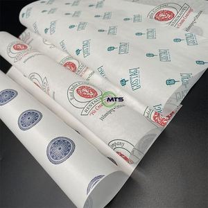 Moatain 60gsm Single Side PE Coated Greaseproof Hamburger Paper Custom Food Wrapping Paper for Lollipop and Chewing Gum - Product Image 6