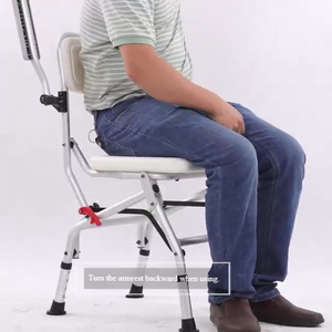 Fabrika doğrudan satış kaymaz ayarlanabilir yaşlı hamile kadın banyo sandalyesi rehabilitasyon tedavisi - Product Image 4