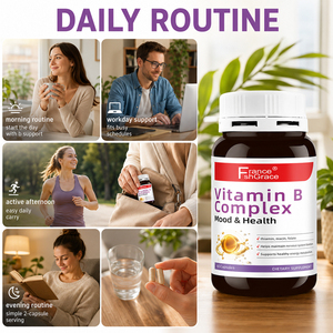Cápsulas de Complejo Vitamínico B Shecome Personalizadas para Mujeres y Hombres, para Apoyo Inmunológico, Suplemento Dietético de Complejo Vitamínico B - Product Image 4