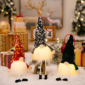Vente en gros de poupées de Noël, elfes, gnomes avec décorations lumineuses LED pour la maison, Noël, Navidad, cadeaux du Nouvel An - Product Image 6