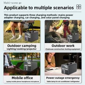 220V điện xách tay công suất lớn <span class=keywords><strong>Lithium</strong></span> <span class=keywords><strong>Ion</strong></span> nhảy khởi động ngoài trời điện thoại di động cung cấp MPPT tinh khiết Sine Wave cho cắm trại đường - Product Image 3