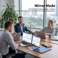 Moniteur portable 4K à large gamme de couleurs RGB, 15,6 pouces, 3840x2160, IPS, couleurs calibrées pour la retouche photo, studio, approvisionnement en gros