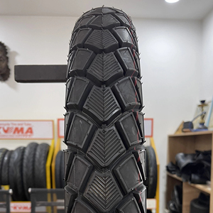 Pneu de moto KUMA K527, nouvelle génération, haute performance, sans chambre à air, en caoutchouc, 110/90-16, noir, Vietnam, garantie 12 mois, tout-terrain, 4PR/6PR/8PR - Product Image 1