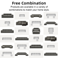 Canap S De Salon Compress Modulable 2 Place Two Seater Vacuum Cloud Couch Sectional Corduroy Living Room Sofas for Home Luxury