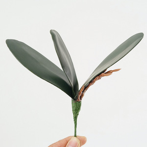 Plantes de décoration pour mariage, maison, hôtel, toucher réaliste, feuilles d'orchidée Phalaenopsis artificielles en EVA pour arrangements floraux haut de gamme - Product Image 4