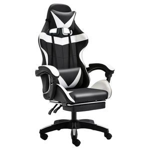 Nhà Máy Outlet Tốt Nhất Bán Sang Trọng Thoải Mái Tùy Chỉnh Chơi Game Ghế Làm Kim Loại Sắt PVC Ghế Máy Tính Với Chỗ Để Chân - Product Image 1