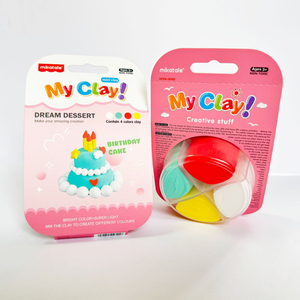Non Toxic Air Dry Clay Dessert Cake Ice Cream DIY Playset Dream Themed <b>Modeling</b> Clay for Kids - Product Image 2
