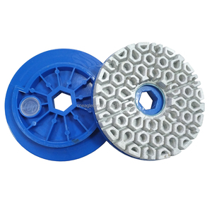 Chất lượng cao ốc khóa đánh bóng Pad 4 "5" 6 "ốc khóa đánh bóng Pad 100/125/150 mét cho quartzit đá cẩm thạch Granite - Product Image 3