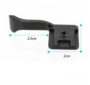 Harga Grosir Hot Shoe Kamera Thumb Grip Logam Pegangan Jari Jempol untuk Leica <span class=keywords><strong>Fujifilm</strong></span> <span class=keywords><strong>X10</strong></span> X100 E1 Olympus E-P1 PL3 PM2 Canon - Product Image 6