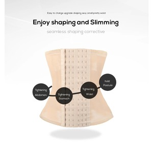 Faja Reductora de Cintura, Corsé Moldeador de Abdomen, Faja Modeladora de Cuerpo, Ropa Interior Moldeadora, Correa de Compresión para un Ajuste Delgado - Product Image 5