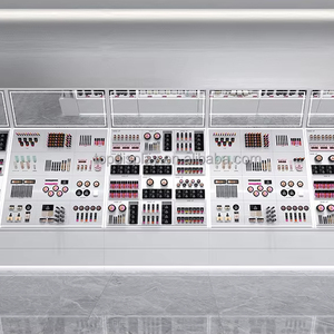 Chaixiang vẻ đẹp cửa hàng trang điểm Vanity với thắp sáng gương mỹ phẩm cửa hàng trang trí hiển thị đứng Gondola Nước hoa hiển thị tủ - Product Image 1