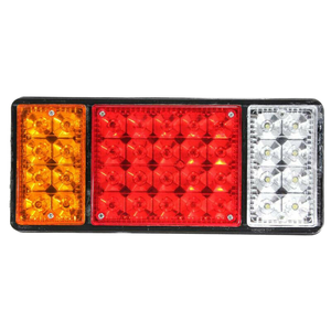 Lanterna Traseira de Caminhão com 140 LEDs, Luz de Parada, Sinal de Freio e Sinal de Direção 12V 24V, Luz Traseira Combinada para Reboque e Peças de Veículos Comerciais - Product Image 6