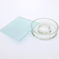 Plaque de diffusion en verre épaissi 100 mm, résistante aux hautes températures et aux acides-alkalis, pour surveillance biologique et analyse des sols, modèle Xq011