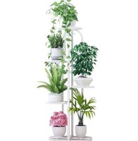 Besi Seni Interior Kamar Balkon Dekorasi Jenis Lantai Multilayer Keluarga Scindapsus Aureus Bunga Pot Rak